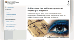Desktop Screenshot of annuaire-voyance.ch