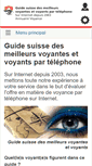 Mobile Screenshot of annuaire-voyance.ch
