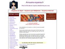 Tablet Screenshot of annuaire-voyance.fr