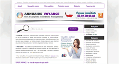 Desktop Screenshot of annuaire-voyance.pro