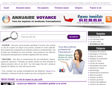 Tablet Screenshot of annuaire-voyance.pro
